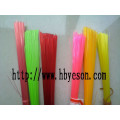 paint brush filaments PET pbt Plastic Hollow tapered filament/bristle